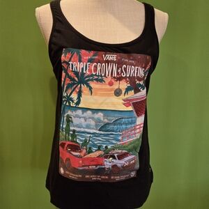 VANS Triple Crown of Surfing North Shore, Hawaii 2020 Tank Tshirt XL